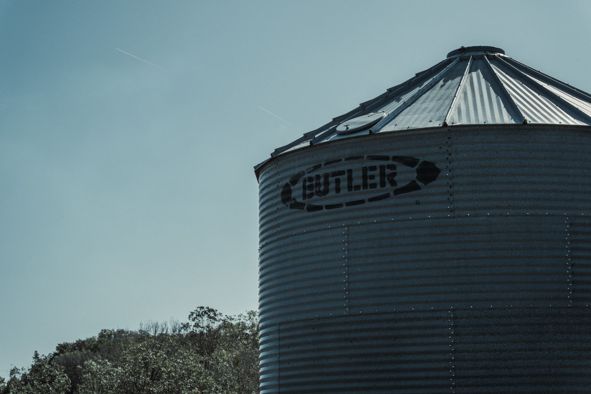 Grain silo and farm supply operation